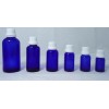 20ml藍(lán)色抗皺精油瓶配白色大頭蓋有孔內(nèi)塞有現(xiàn)貨
