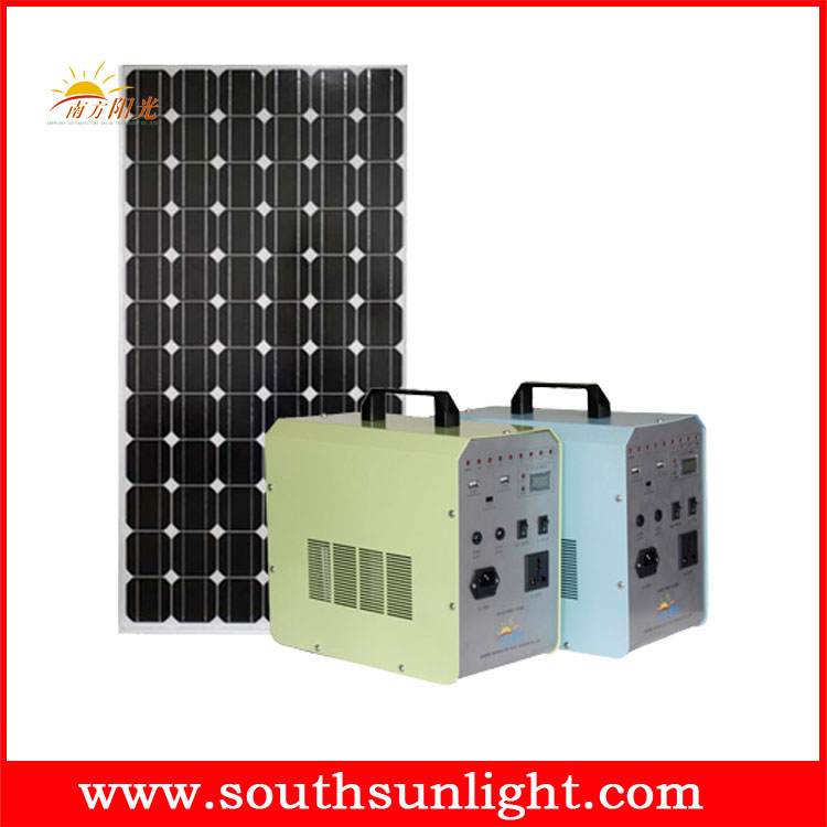 60W 逆控一體便攜太陽能發(fā)電系統(tǒng) （帶市電充電）