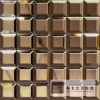 藝術(shù)玻璃拼鏡，玻璃背景墻裝飾工程